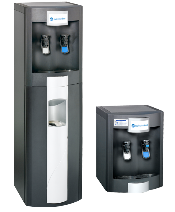 Free standing and table top mains fed water coolers